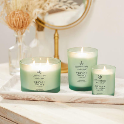 Chesapeake Bay Candle Scented Candle Serenity + Calm (Lavender Thyme) Coffee Table Home Décor