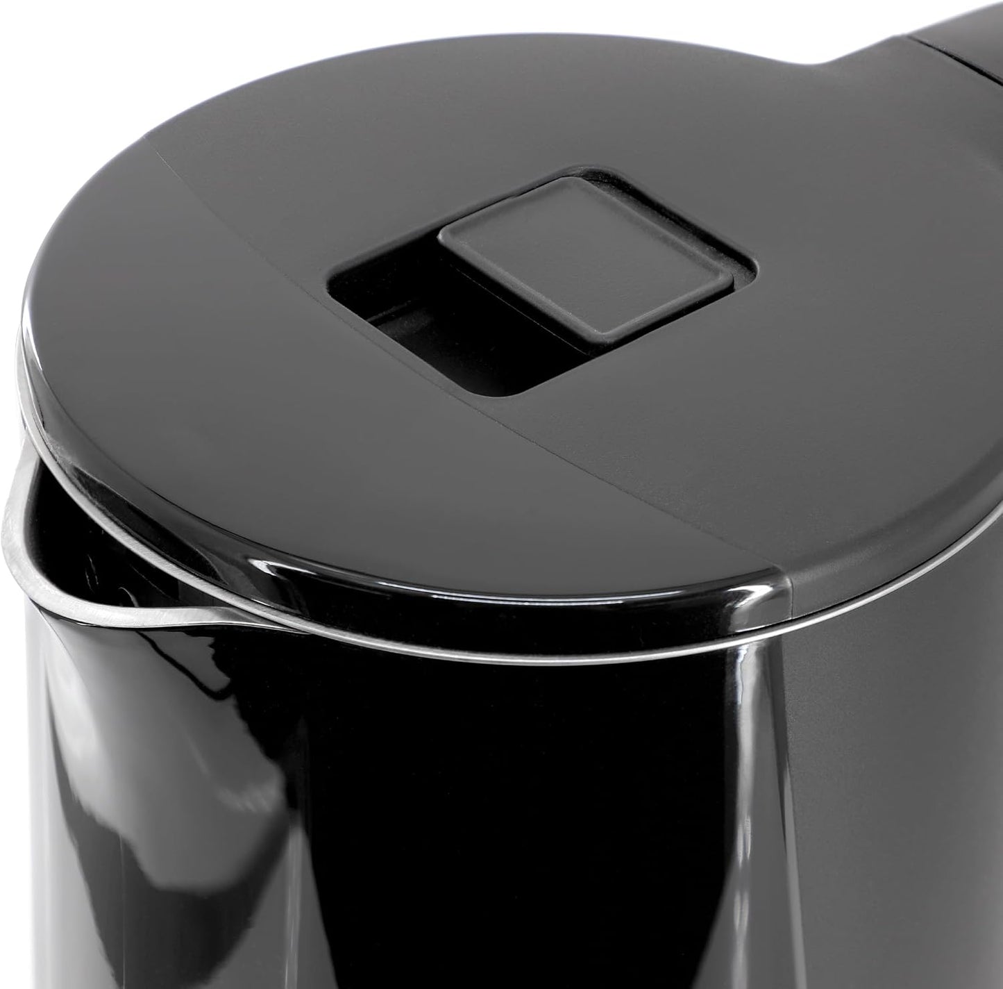MegaChef Electric Watter Boiler/Tea Kettle (Glass, Silver, 1.8 Liter)