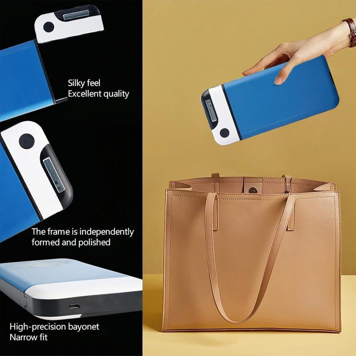Timed Lock Box For Phone Battery Powered Self-Control Lightweight