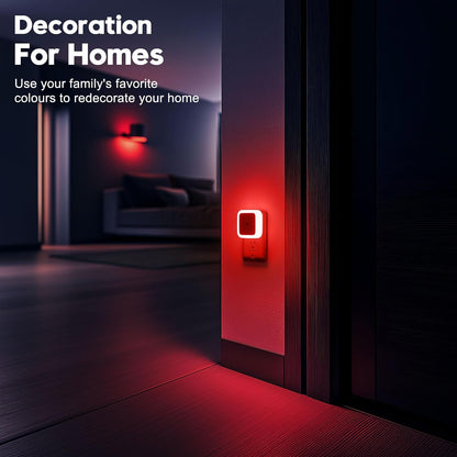 Sujeet Night Light, Night Lights Plug into Wall,Nightlight Plug in Night Light, Dusk to Dawn Night Lamp Led Night Lights for Adults Bedroom, Bathroom, Hallway (Amber)