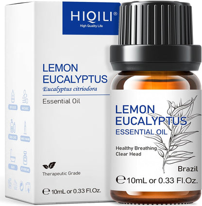 HIQILI Lavender Essential Oil for Diffuser, Aromatherapy & Air Freshening | Relaxing Aroma for Sleep, Ideal for Massage, DIY Candle Soap, Laundry & Home Cleaning Freshener - 30mL / 1.01 fl oz