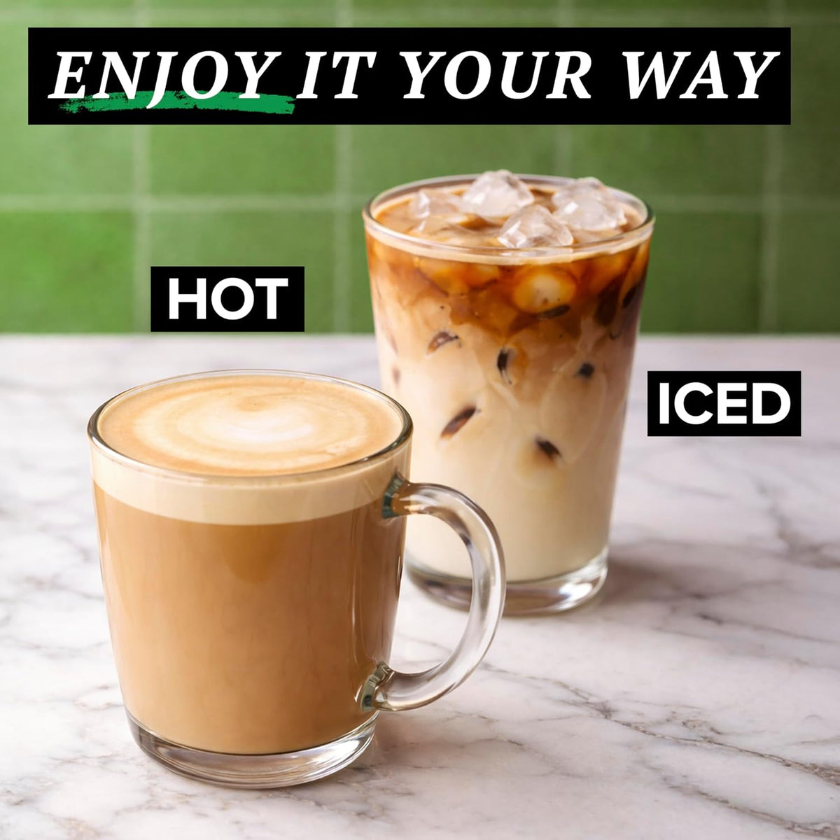 TAZO Decaf Chai Latte, Black Tea Concentrate, Easy-to-Serve Chai Tea for Everyday Lattes, Hot or Iced Tea and Mocktails, 32 oz Tea Mix Carton