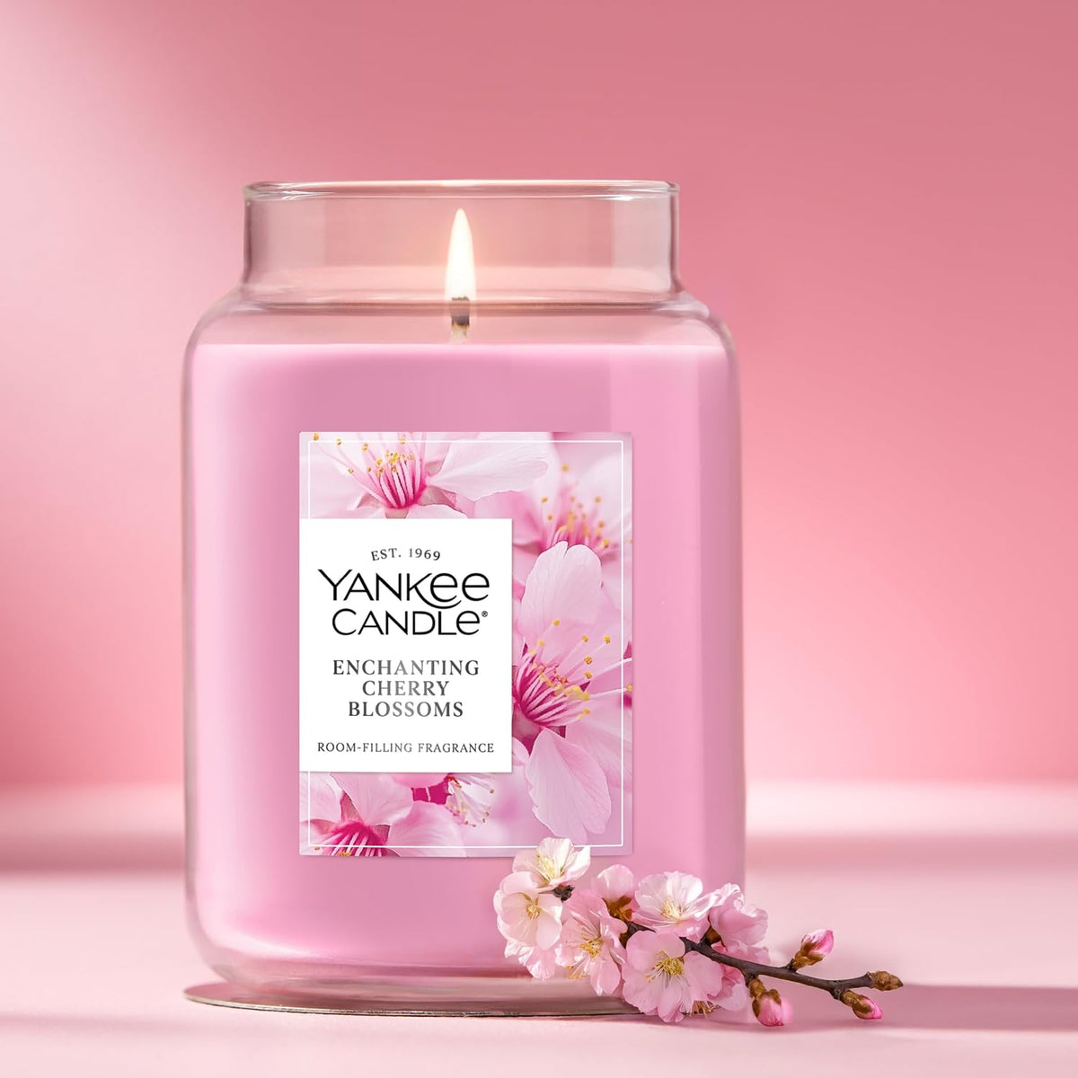 Yankee Candle Lemon Lavender Scented Candle, 22oz Large Jar