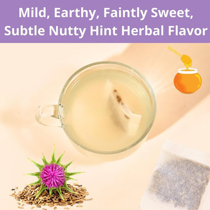 60 Lemon Balm Tea Bags - VitalForest Dried Lemon Balm Leaves Tea -1.5g/Bags, Calming Herb, Stress Relief & Sleep Support, Non-GMO, Caffeine-Free