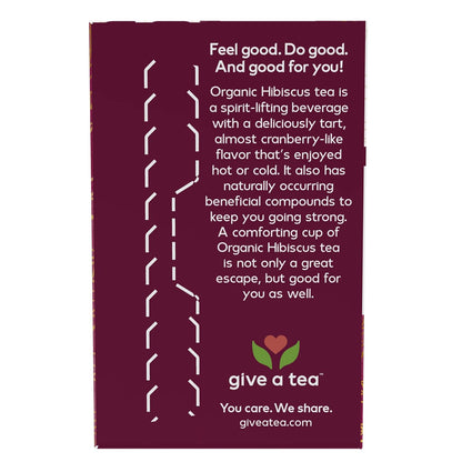 NOW Foods, Organic Hibiscus Tea, Caffeine-Free, 24-Count