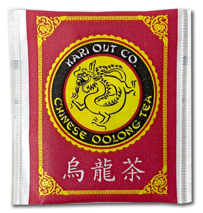 Crait Kari Out Chinese Restaurant Tea Individually Wrapped Oolong Tea Bags, Chinese Tea Bags, Pack of 45
