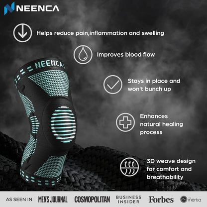 NEENCA Professional Knee Brace, Medical Knee Support for Women & Men Relief