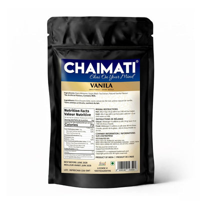 ChaiMati Cardamom Chai Latte Powder 2 lb | Instant Chai Tea Mix for Hot or Iced Drinks | Elaichi Chai Premix Makes 100 Cups, Low Caffeine Milk Tea for Home, Gifting & Parties