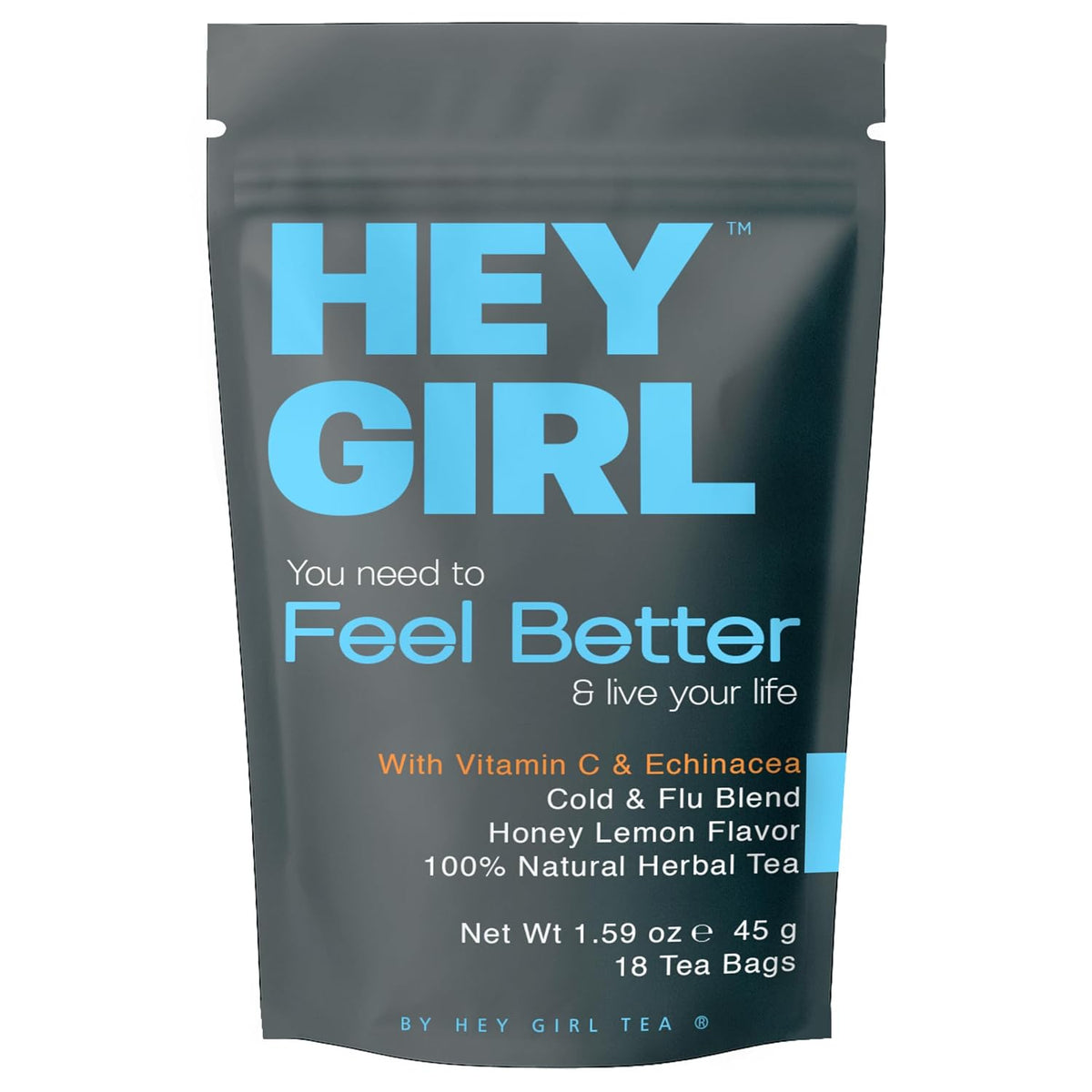 Get Well Soon Gifts For Women | Immunity Tea For Colds and Sore Throat with Elderberry, Echinacea | Care Package For Sick Friend to Feel Better | Recovery Immune Support, Herbal Throat Coat Tea Bags