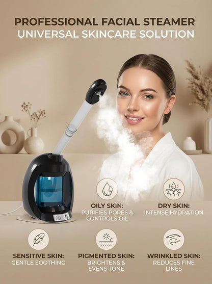 Facial Steamer, Face Steamer and Hair Steamer for Esthetician