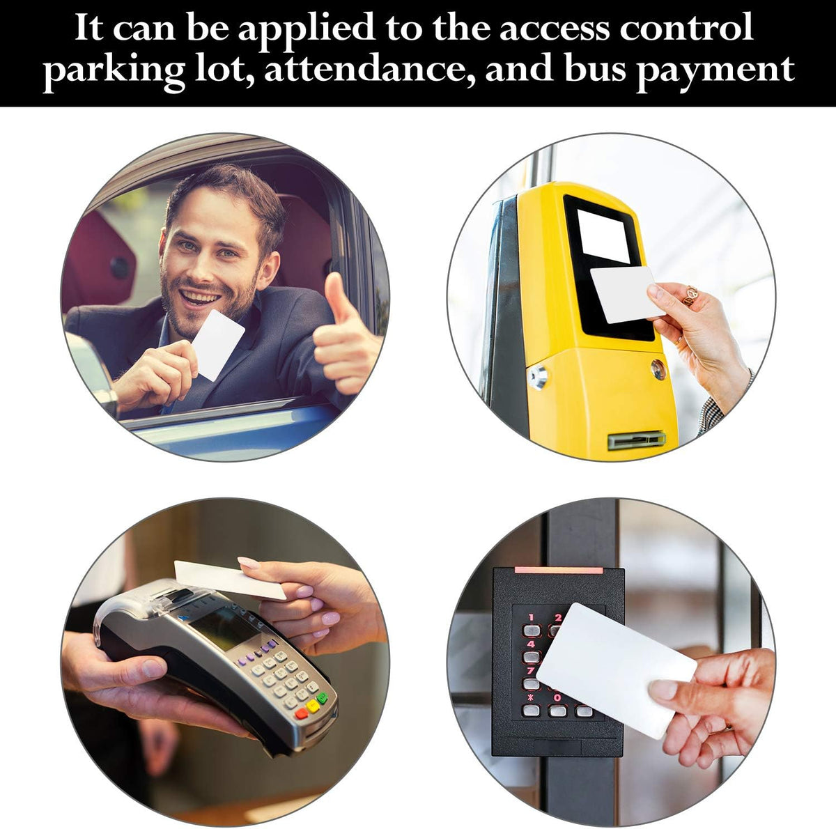 Outus 50 Pieces NFC Tags with Chip