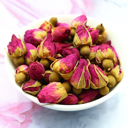 FullChea 100% Pure Natural Food-grade Dried Rose Buds, 4oz/114g