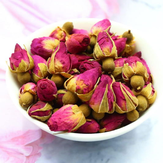 FullChea 100% Pure Natural Food-grade Dried Rose Buds, 4oz/114g