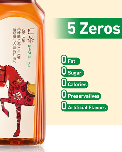 ORIENTAL LEAF Black Tea, Unsweetened Iced Tea, 16.9 Fl Oz (15 Pack)