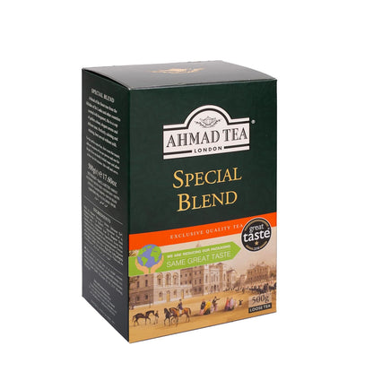 Ahmad Tea Special Blend Loose Leaf, Black Caffeinated 500g Value-Size Box