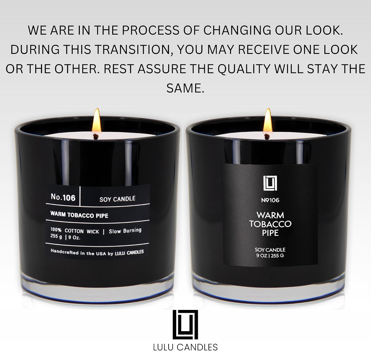 Lulu Candles | Jasmine, Oud & Sandalwood | Luxury Scented Soy Jar Candle | Hand Poured in The USA | Highly Scented & Long Lasting (9 Oz.)