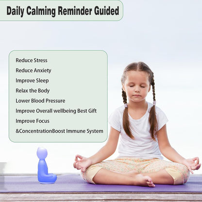 ETHORY Mindfulness Breathing Yoga 4-7-8 Guided Visual Meditation Breathing Light Rechargeable Relaxation Christmas Gifts Halloween Gifts