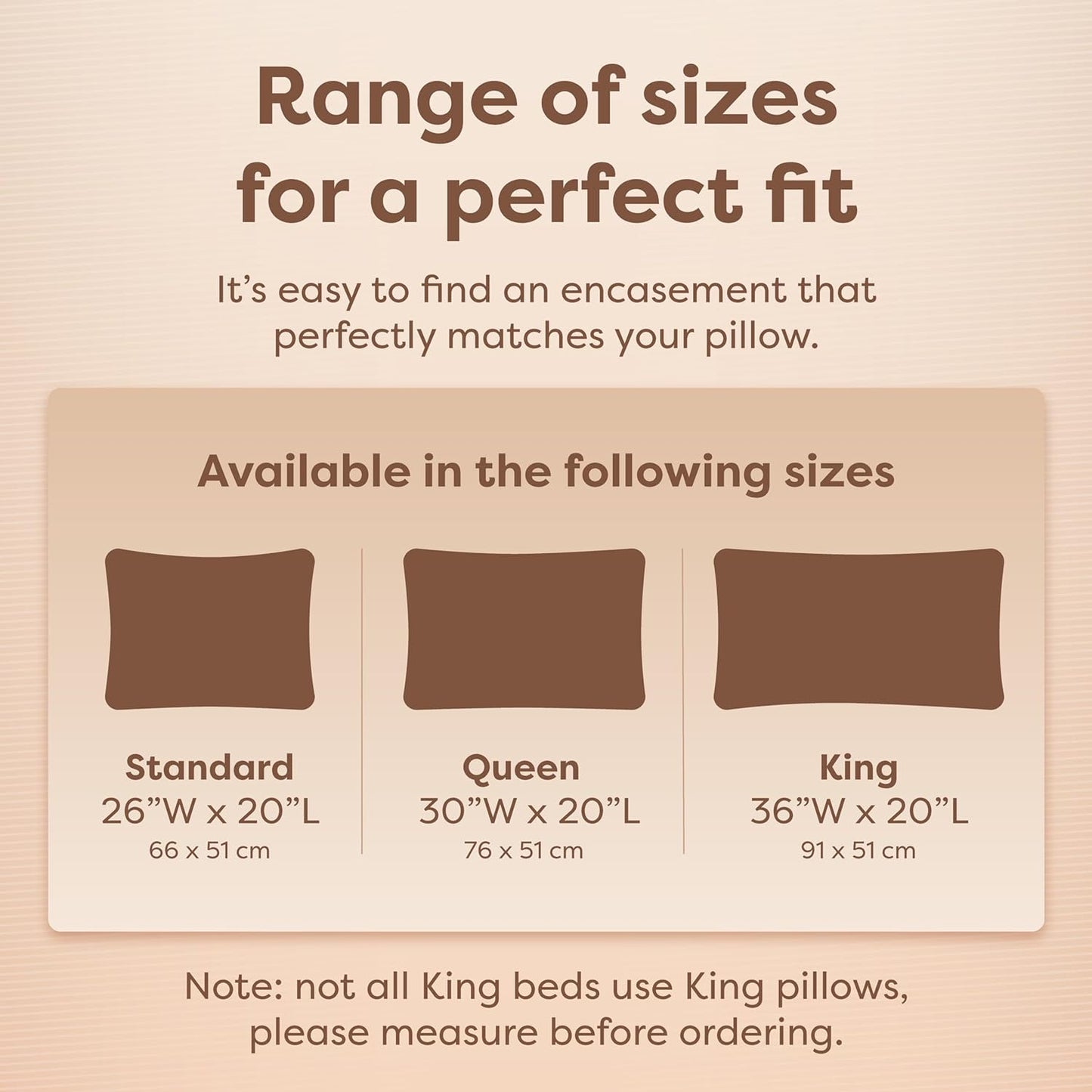 HOSPITOLOGY PRODUCTS Pillow Encasement- Zippered Bed Bug Dust Mite Proof Hypoallergenic - Sleep Defense System - Standard - Waterproof - Set of 2 - 20" H x 26" W