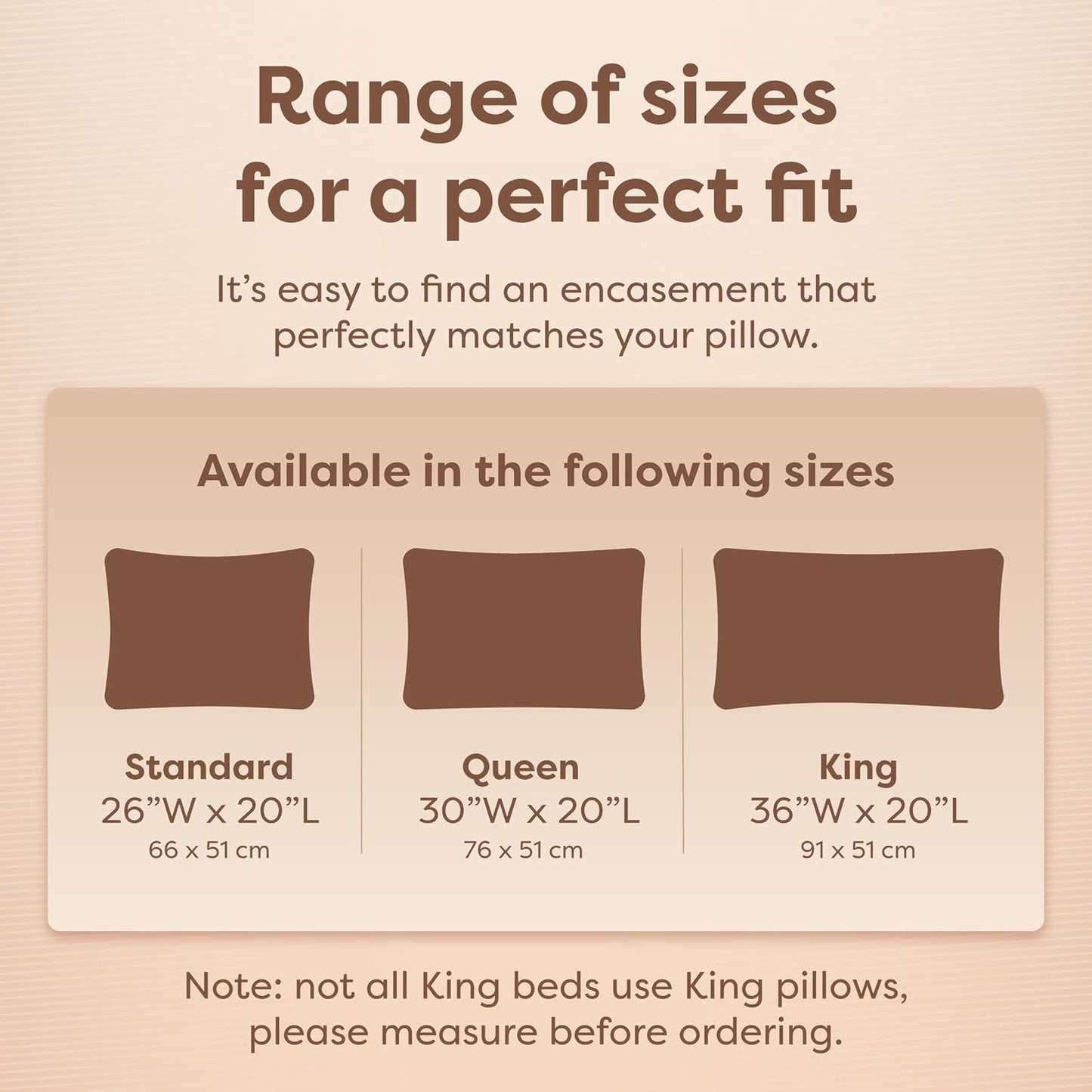 HOSPITOLOGY PRODUCTS Pillow Encasement- Zippered Bed Bug Dust Mite Proof Hypoallergenic - Sleep Defense System - Standard - Waterproof - Set of 2 - 20" H x 26" W