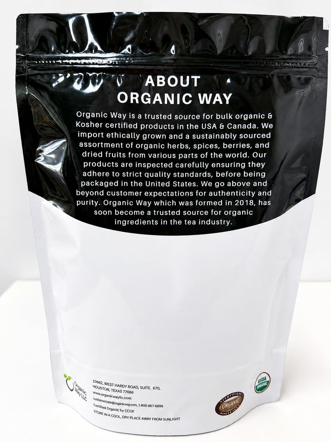 Organic Way Valerian Root Powder - Herbal Tea - Origin Albania (16 Oz)