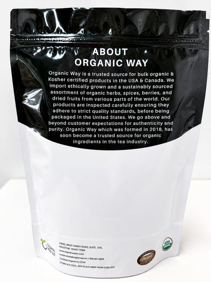 Organic Way Valerian Root Powder - Herbal Tea - Origin Albania (16 Oz)