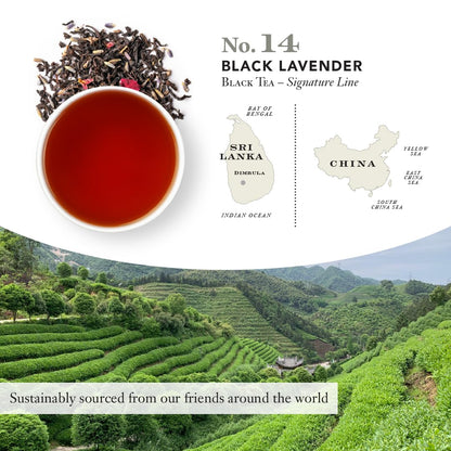 Steven Smith Teamaker, Black Lavender, Lady Grey, 36 Sachets, 1.32oz each