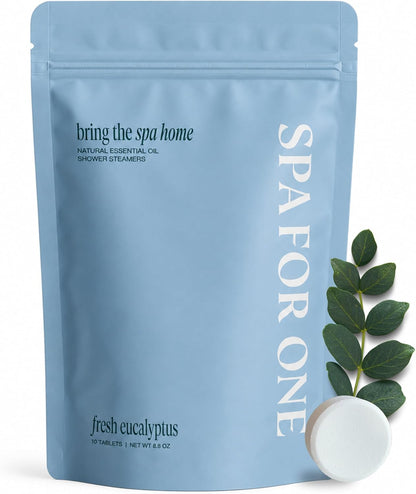 Shower Steamers Aromatherapy - with Natural Essential Oils - Birthday Gifts for Women, Bridesmaid Gifts, Stress Relief and Guest Bathroom Essentials - Variety 6 Pack, Made in USA