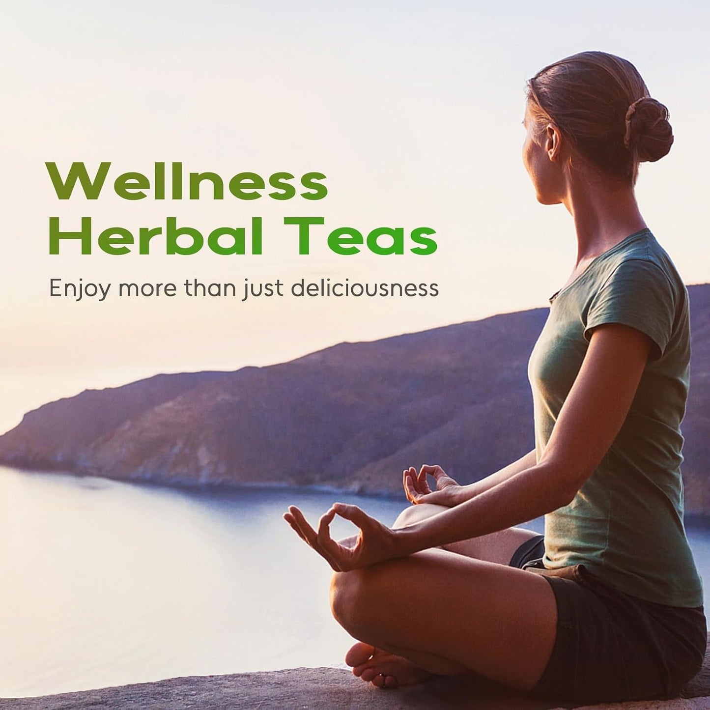 FullChea - Lemon Balm Tea Bags, 100 Count - Pure & Natural Dried Lemon Balm Leaves - Melissa Officinalis - Caffeine-free Herbal Tea for Relaxation - Non-GMO
