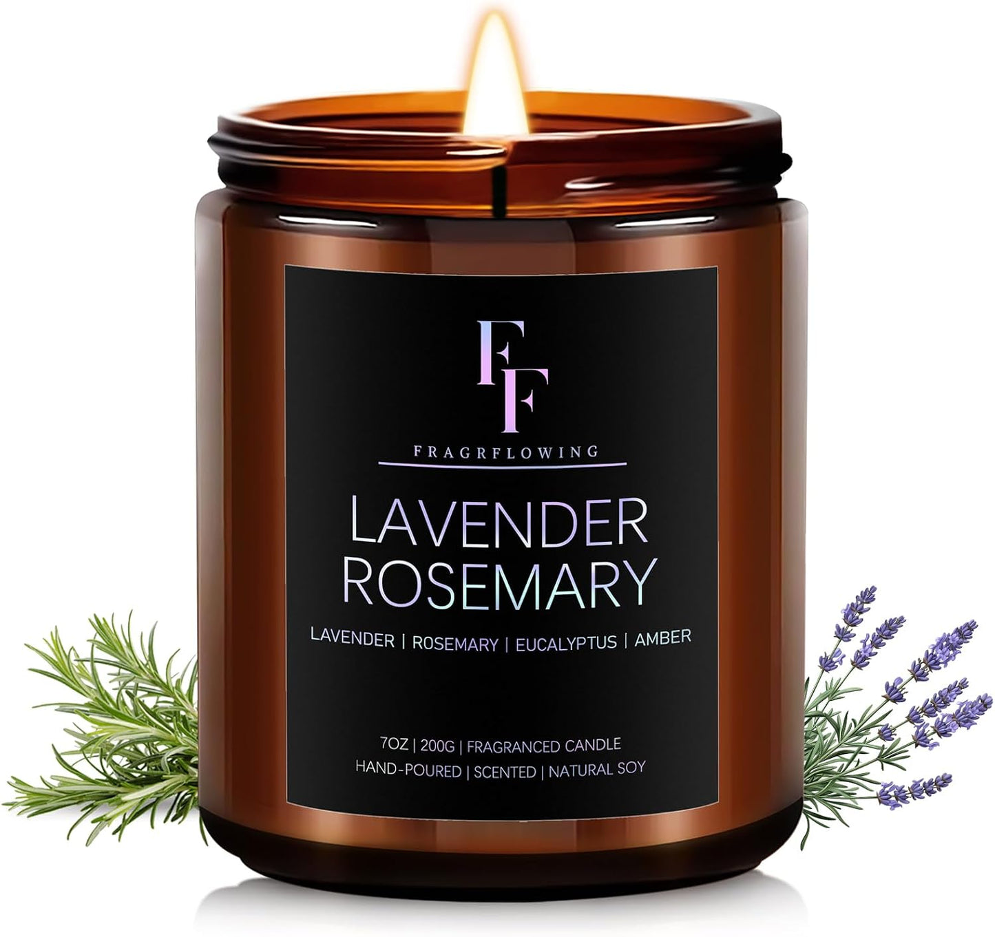Scented Candles for Home Scented Aromatherapy Candles, 4 Pack 28 Oz Soy Wax Candle Gift Set Valentine's Day Gift for Women Men (Lavender/Vanilla//Sandalwood Rose/Moroccan Amber)