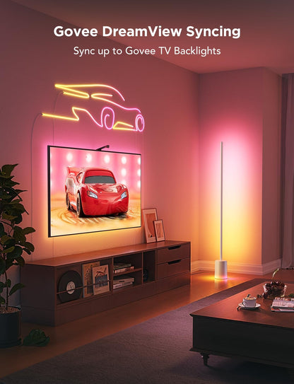 Govee Floor Lamp 2, RGBIC Smart Floor Lamp for Living Room, Bedroom