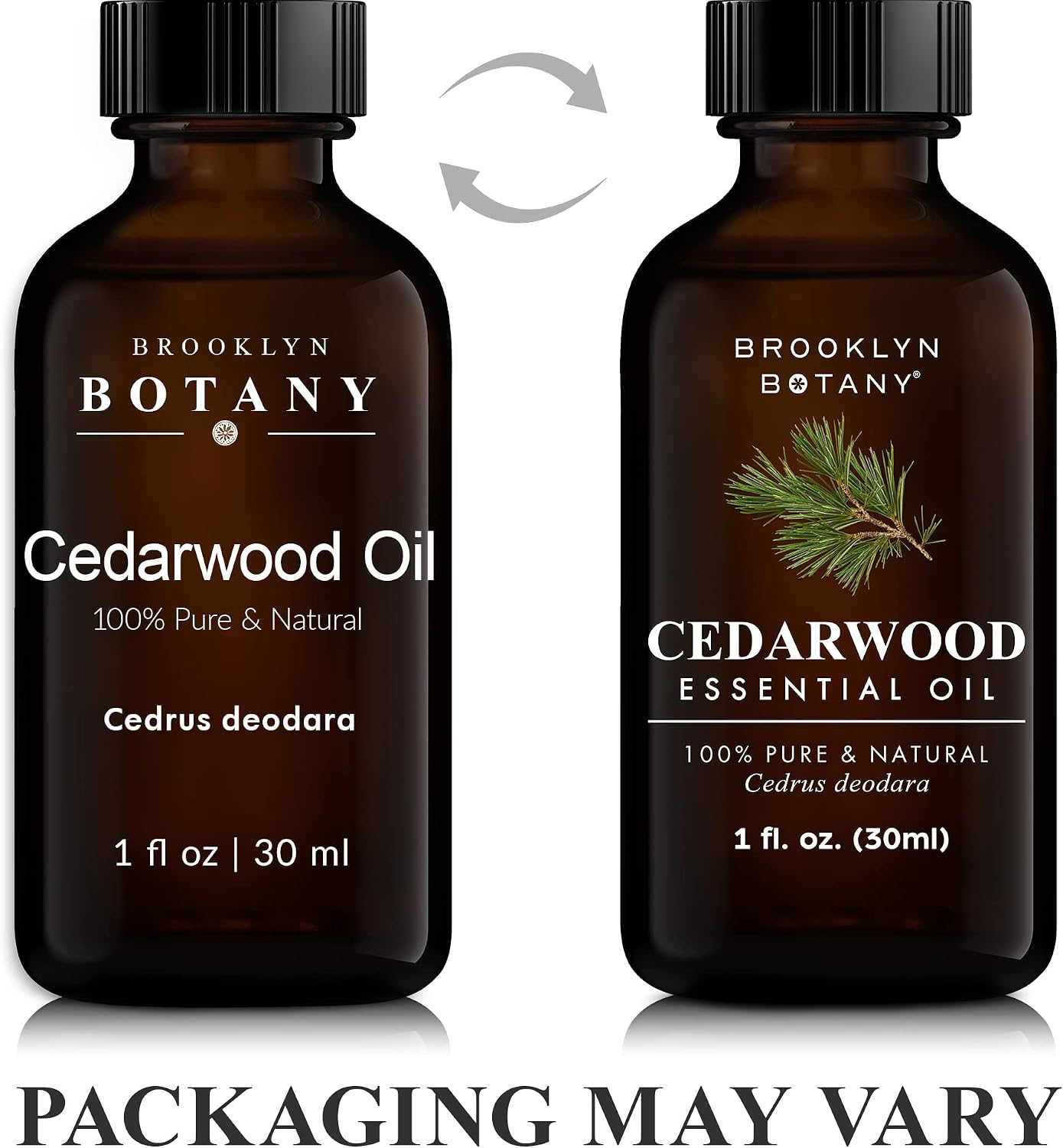 Brooklyn Botany Lavender Essential Oil - Huge 4 Fl Oz - with Glass Dropper - for Aromatherapy and Diffuser