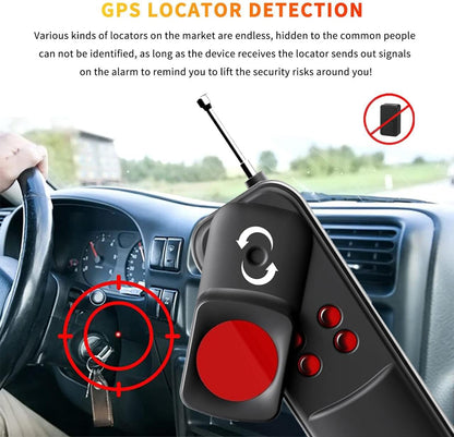 AI Powered 7 in 1 Hidden Camera Detectors,Anti Spy RF Signal Scanner, Infrared GPS Tracker Finder & Bug Detector&Camera Detector for Hotels, Bathrooms, Cars & Offices