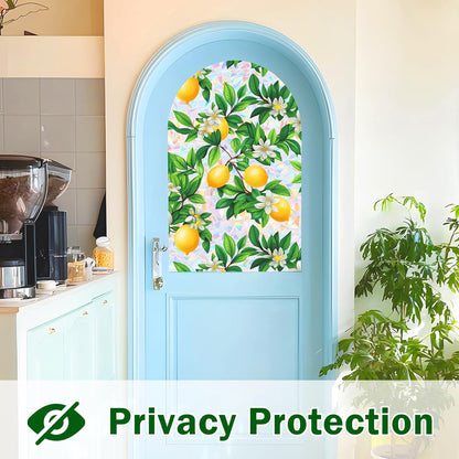 Frosted Glass Window Film, Decorative Sun Heat Blocking,Anti UV Save Energy