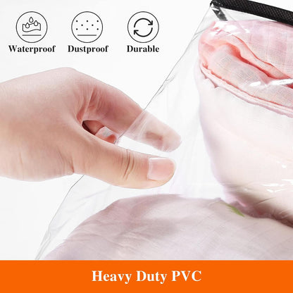 Vieshful Clear Storage Bags for Clothes Blanket Comforter & Bedding