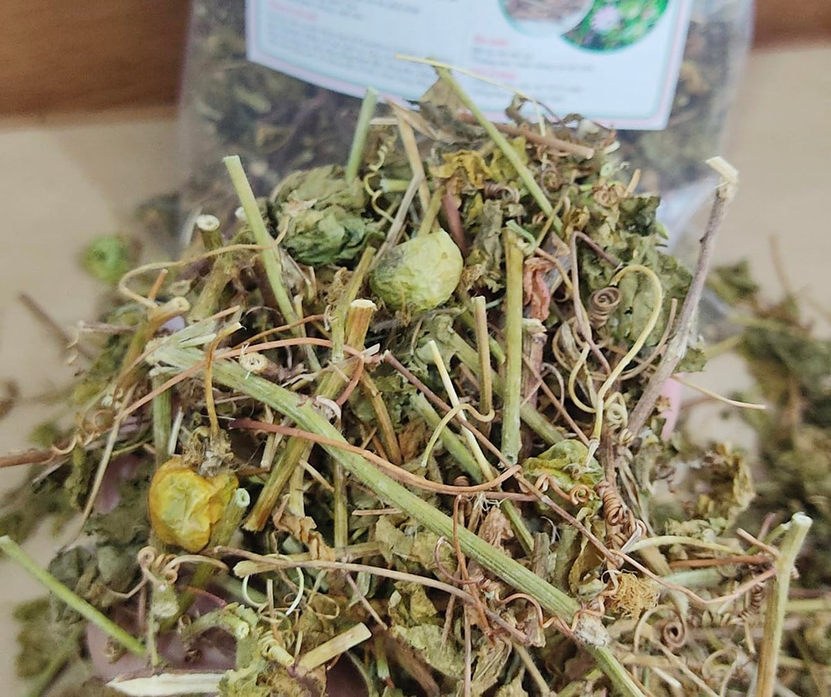 Vietnamese Natural Organic Herbal Dried Wild Passionfruit Stinking Passionflower Tea 1.1 lbs - Cay Lac Tien Nhan Long Say Kho Nguyen Chat 500g