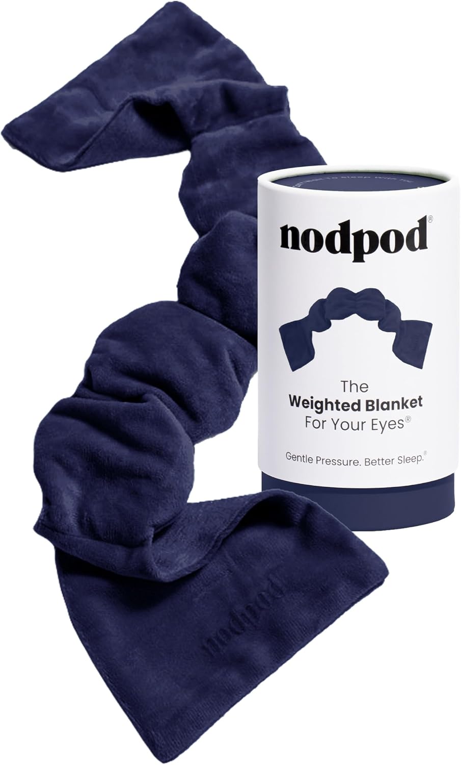 Nodpod Gentle Pressure Sleep Mask | Patented Light Blocking Design for Sleeping, Traveling & Relaxation - Sage