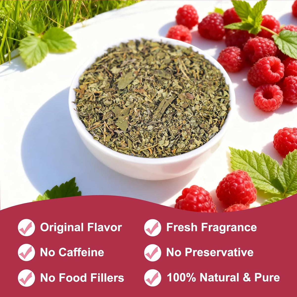 Raspberry Leaf Tea Bags,Natural Red Raspberry Leaves Herbal Tea Bags