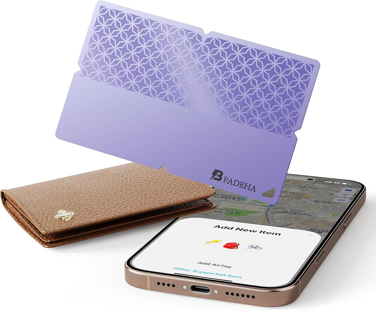 2026 Apple MFi Certified Wallet Tracker Smart Card for Find My