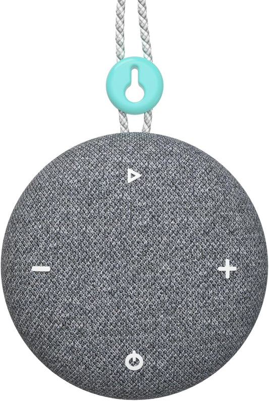 SNOOZ Go 2 Travel White Noise Sound Machine - 12 Sounds, Rechargeable Bluetooth Speaker, Nightlight - Portable Sound Machine for Hotels, Sleep, Adults, Baby Registry, Kids, White Noise for Sleeping
