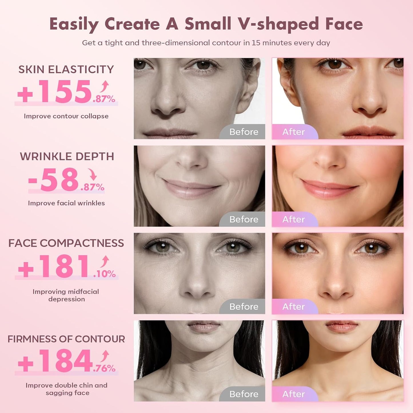 2026 New Wireless Face Massager Tool - Korean Skin Care - Lifting & Slimming for Women - Portable for Home & Travel