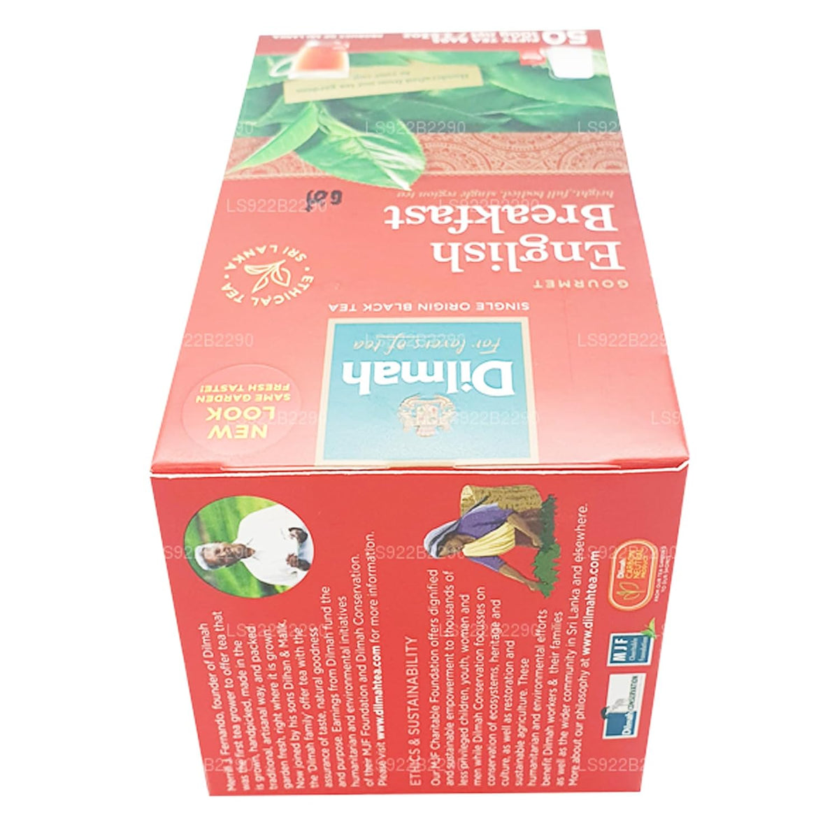 Dilmah® English Breakfast Tea (100g) 50 Tea Bags