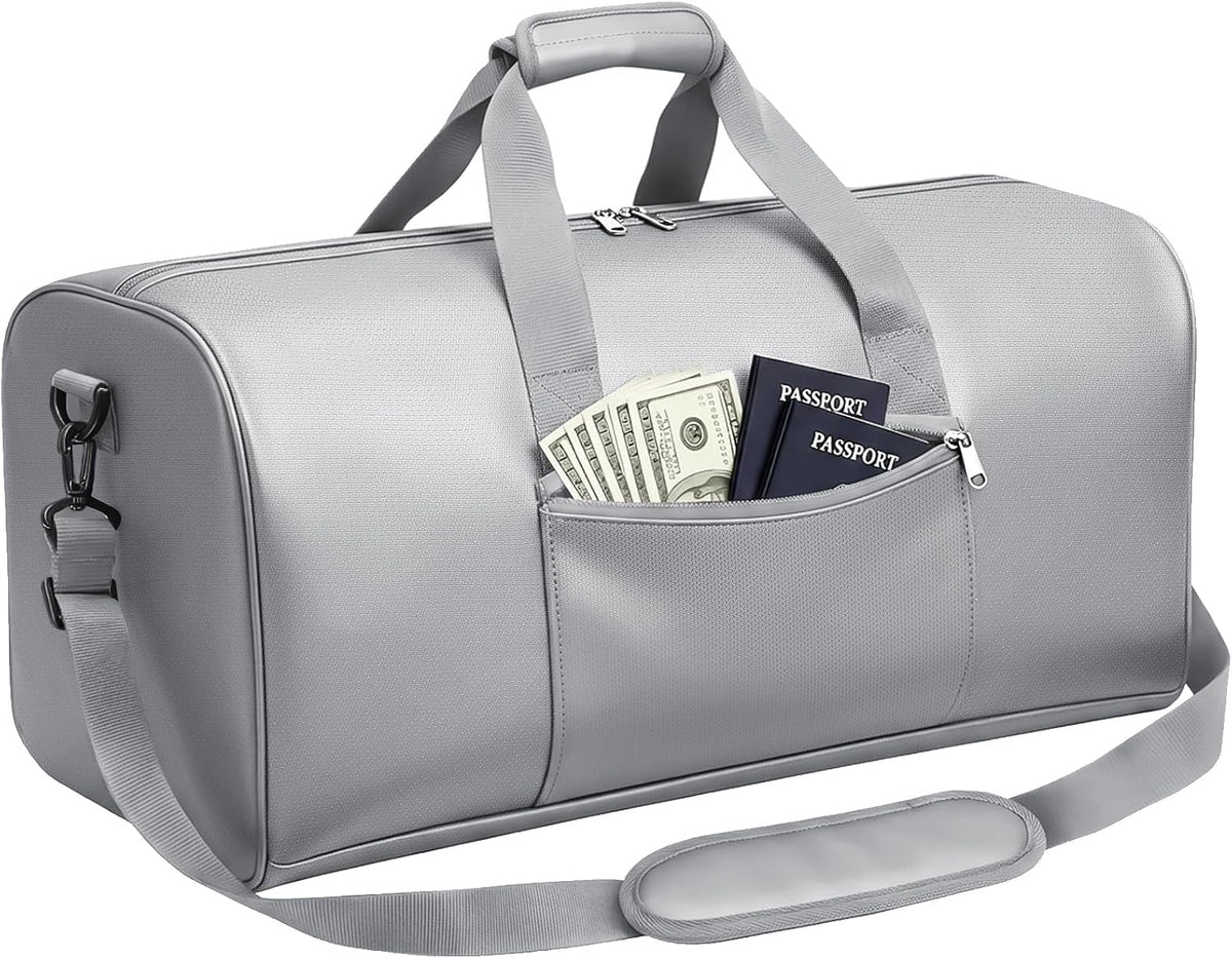 Large Waterproof Fireproof Document Bag, 24x12x12 in, Black