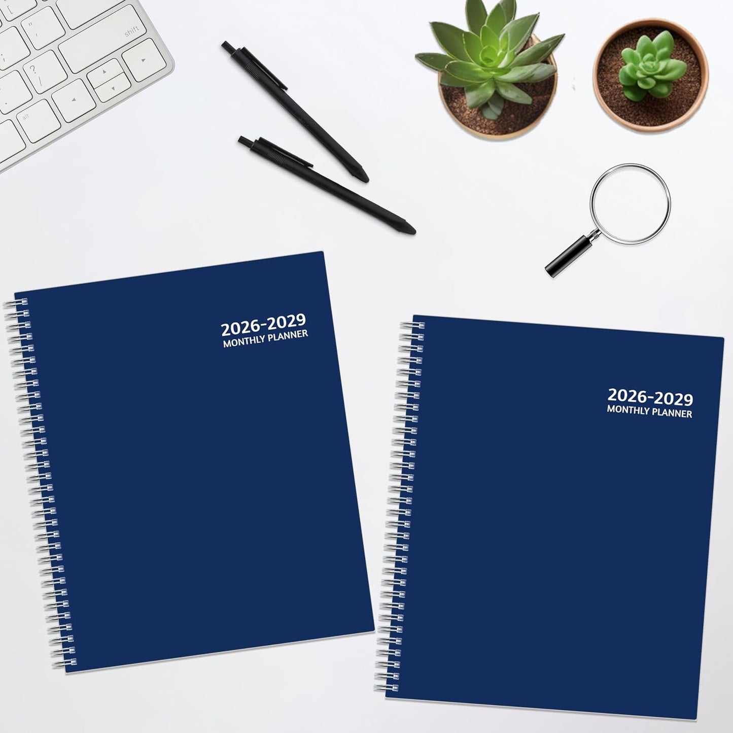 Monthly Planner 2026-2029, 36 Months Calendar Planner 2026-2029 from Jul 2026 – Jun 2029, 8.5'' x 11'' with Ruled Spread, Flexible Cover, Spiral Wirebound, Pocket, Coated Tabs, Notes ＆ Habit Tracker