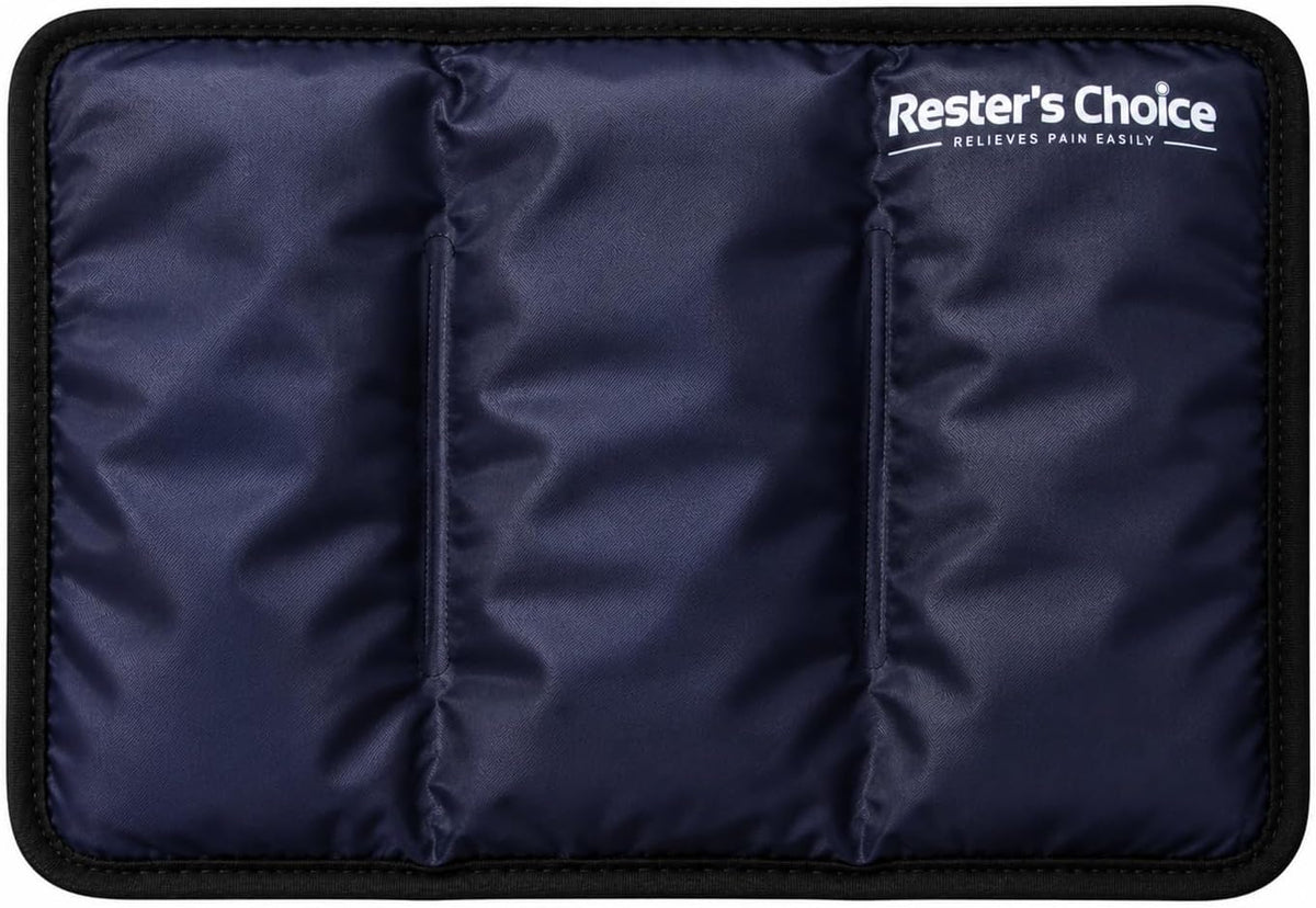 Gel Soft Flexible Ice Pack for Injuries Reusable - (Large: 11"x14.5") for Hip, Shoulder, Knee, Back - Comfy Cold Pack Compress for Swelling, Bruises, Surgery