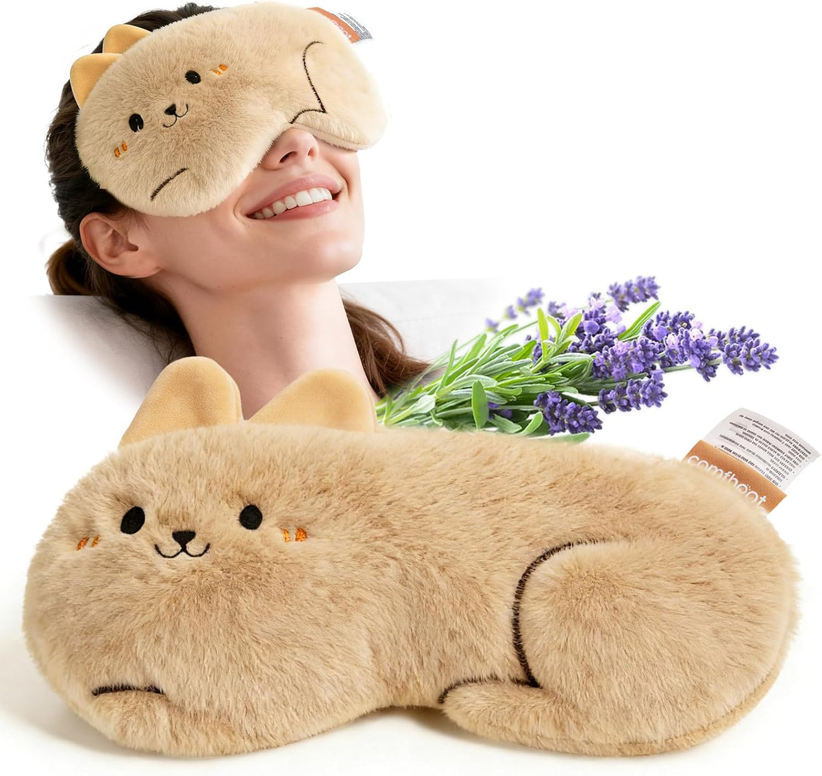 Unscented Weighted Eye Pillow for Yoga, Relaxation