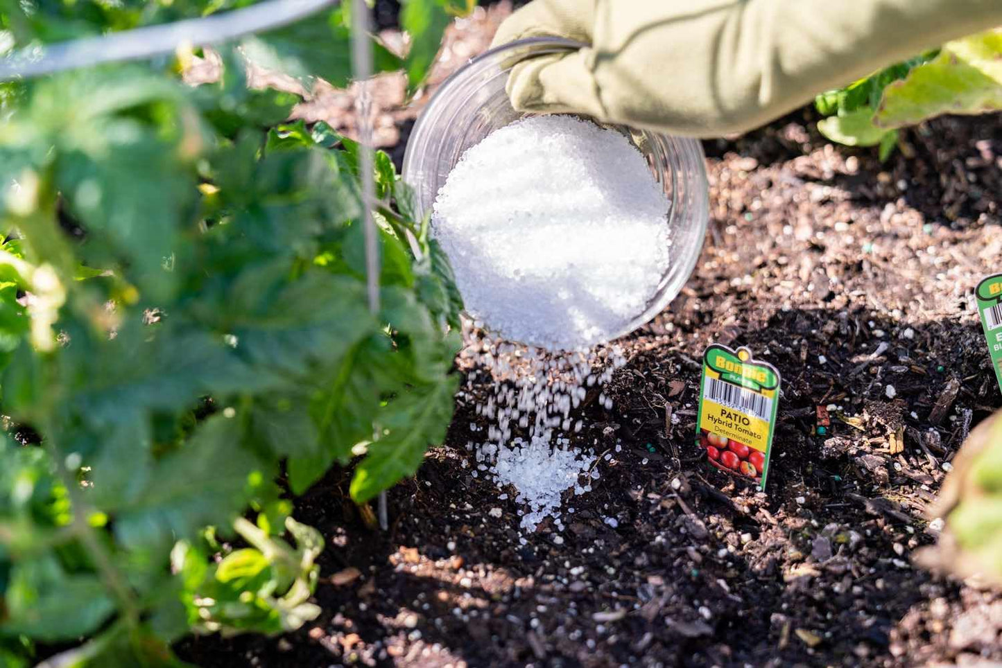 Epsoak Epsom Salt 18 lb. Agricultural Grade Magnesium Sulfate. Resealable Bulk Bag for Gardening & Lawn Care, Made in The USA