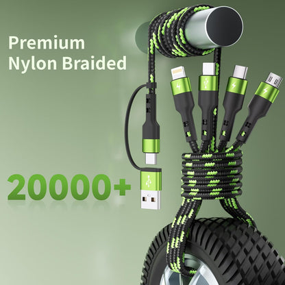 4 in 1 Multi Charging Cable, 5FT Charging Cords for Multiple Devices