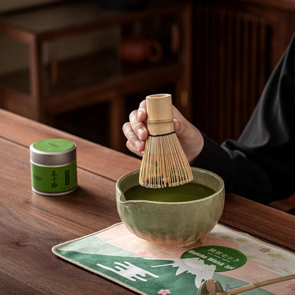 Clay&Fire Matcha Whisk Set, 9 pcs Ceramic Matcha Set, Gifts for Women,Matcha Bowl with Spout and Whisk, Matcha Kit for Matcha Lovers, Gift Mother's Day, Birthday, Anniversary