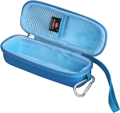 FBLFOBELI EVA Hard Carrying Case Compatible with The Breather/HETARU Natural Breathing Exercise Device, Hand-Held Inspiratory Expiratory Muscle Trainer (Blue, Case Only)
