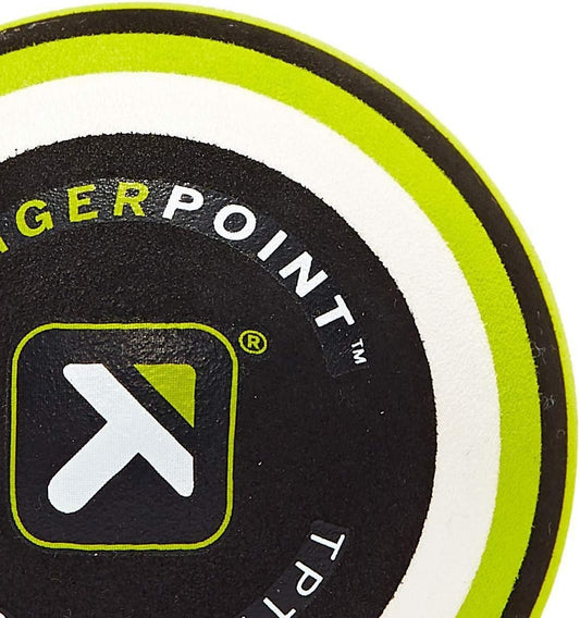 Trigger Point 2.5" Massage Ball: Green/Black/Whit